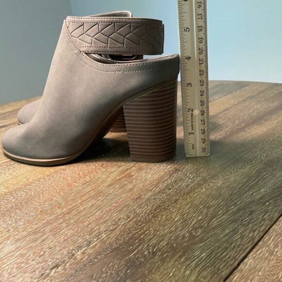 NWOT American Eagle Open Heel Block Booties Size 8.5 - Picture 9 of 11